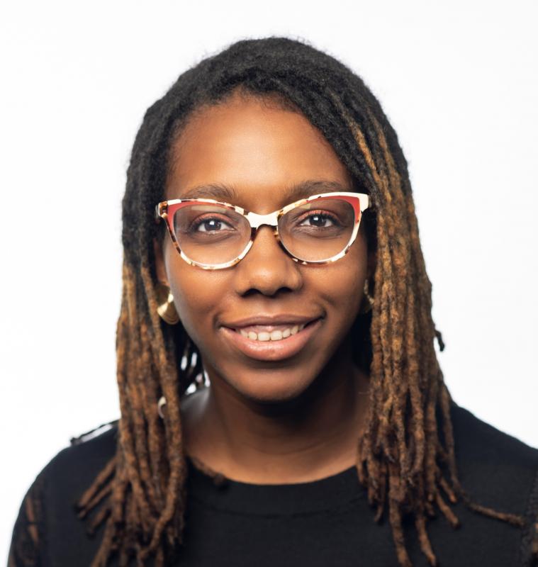 Photo of woman smiling