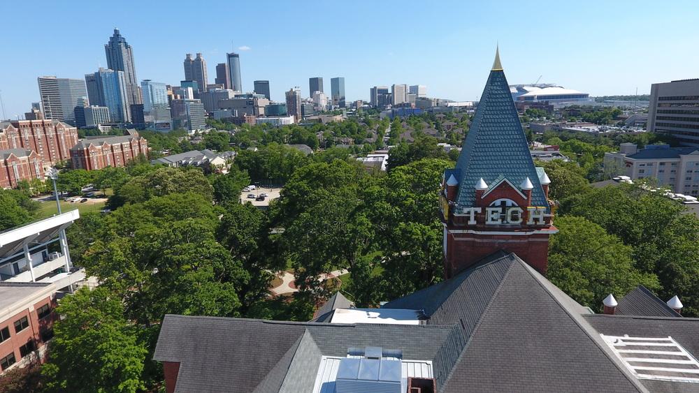 Atlanta skyline from Tech Tower