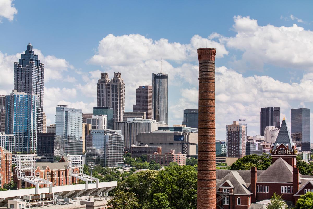 Atlanta skyline, photo