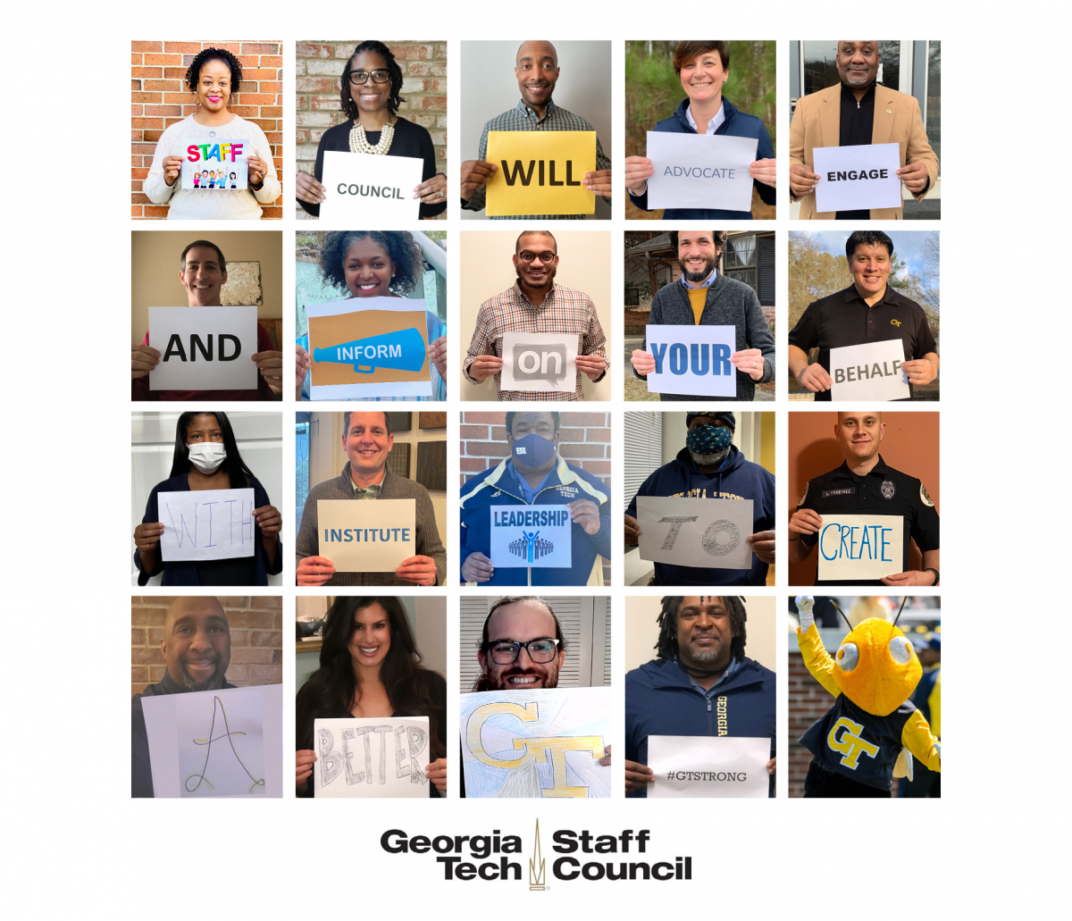 Staff Council Collage